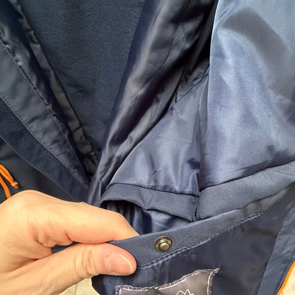 O'Neill Exile Mens Snowboarding Jacket Size L Blue Firewall Coat - Picture 6 of 13